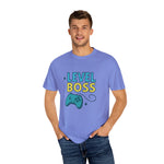 Level Boss Gamer T-Shirt: Perfect for Gamers, Birthday Gifts, Casual Wear, Gaming Events, Level-Up Celebrations