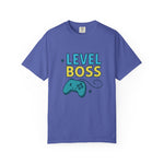 Level Boss Gamer T-Shirt: Perfect for Gamers, Birthday Gifts, Casual Wear, Gaming Events, Level-Up Celebrations