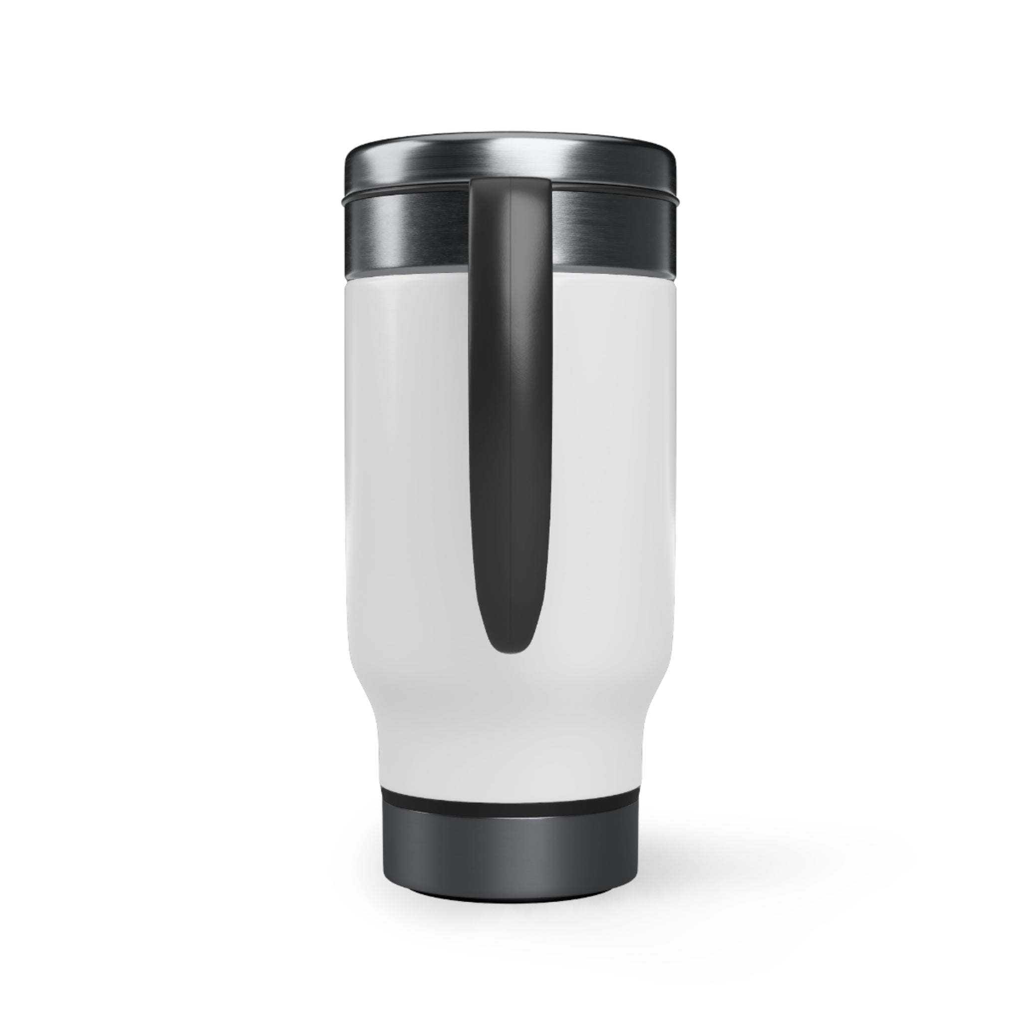 Italy Stainless Steel Travel Mug with Handle, 14oz