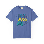 Level Boss Gamer T-Shirt: Perfect for Gamers, Birthday Gifts, Casual Wear, Gaming Events, Level-Up Celebrations