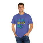 Level Boss Gamer T-Shirt: Perfect for Gamers, Birthday Gifts, Casual Wear, Gaming Events, Level-Up Celebrations
