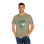 CTRL. COOK. CATCH. Unisex Garment-Dyed T-Shirt - Fun Foodie Tee for Chefs, Gamers, Gift for Cooking Lovers, Trendy Apparel