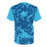 Men's Blue Matching T-Shirt
