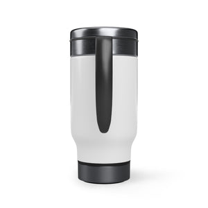 Serbia Stainless Steel Travel Mug with Handle, 14oz