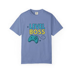 Level Boss Gamer T-Shirt: Perfect for Gamers, Birthday Gifts, Casual Wear, Gaming Events, Level-Up Celebrations