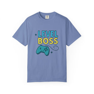Level Boss Gamer T-Shirt: Perfect for Gamers, Birthday Gifts, Casual Wear, Gaming Events, Level-Up Celebrations