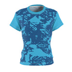 Women's Blue Matching T-Shirts