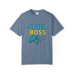 Level Boss Gamer T-Shirt: Perfect for Gamers, Birthday Gifts, Casual Wear, Gaming Events, Level-Up Celebrations