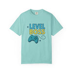 Level Boss Gamer T-Shirt: Perfect for Gamers, Birthday Gifts, Casual Wear, Gaming Events, Level-Up Celebrations