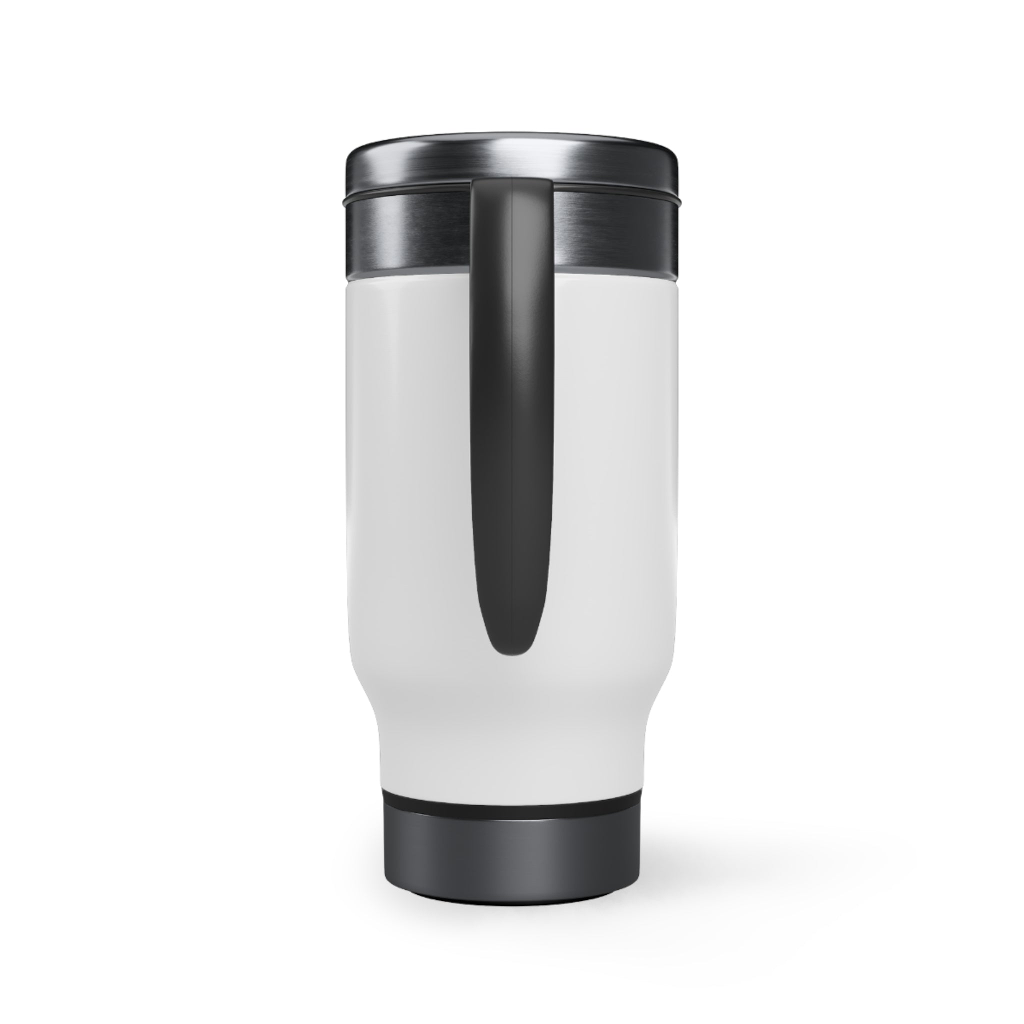 China Stainless Steel Travel Mug with Handle, 14oz