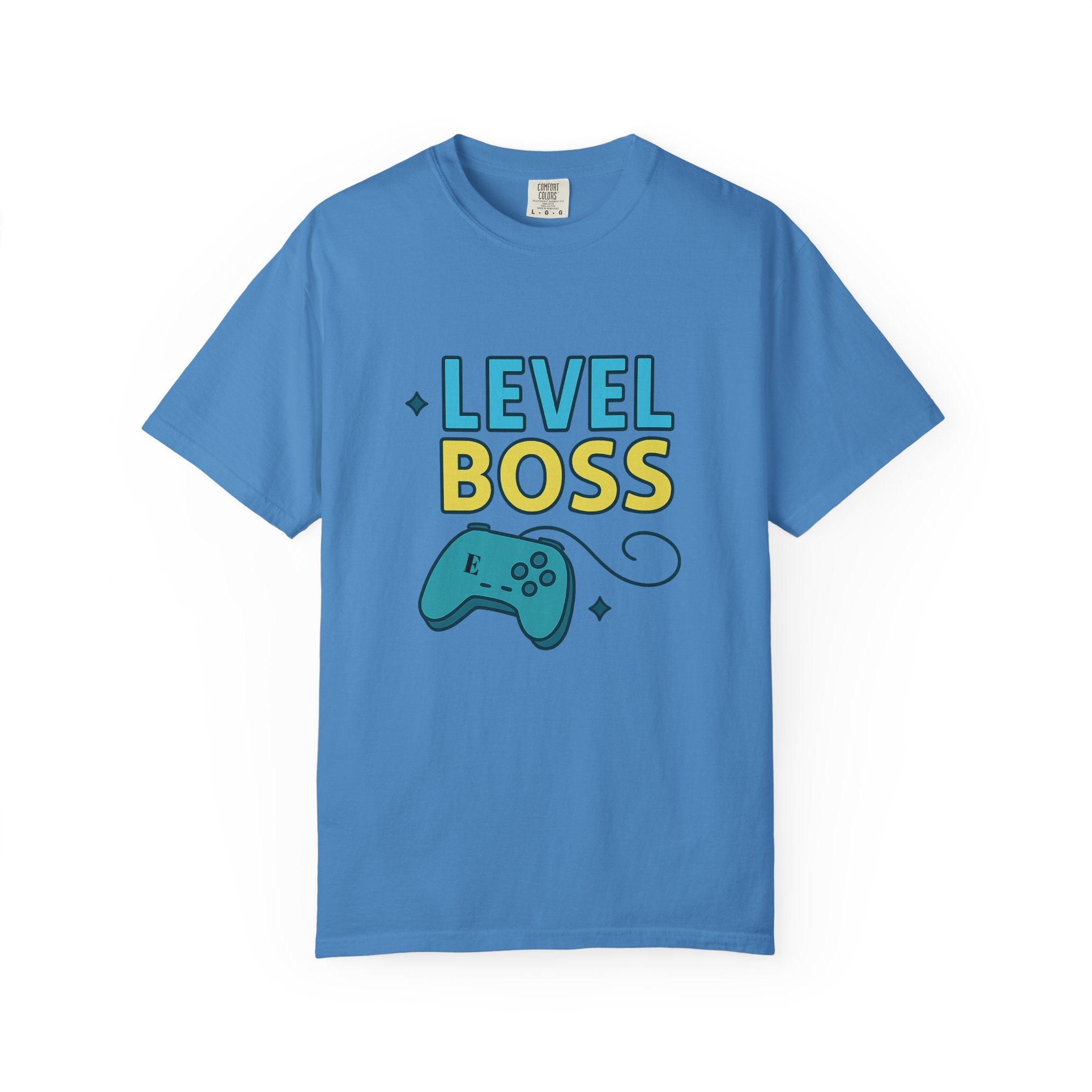Level Boss Gamer T-Shirt: Perfect for Gamers, Birthday Gifts, Casual Wear, Gaming Events, Level-Up Celebrations