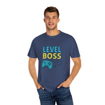 Level Boss Gamer T-Shirt: Perfect for Gamers, Birthday Gifts, Casual Wear, Gaming Events, Level-Up Celebrations