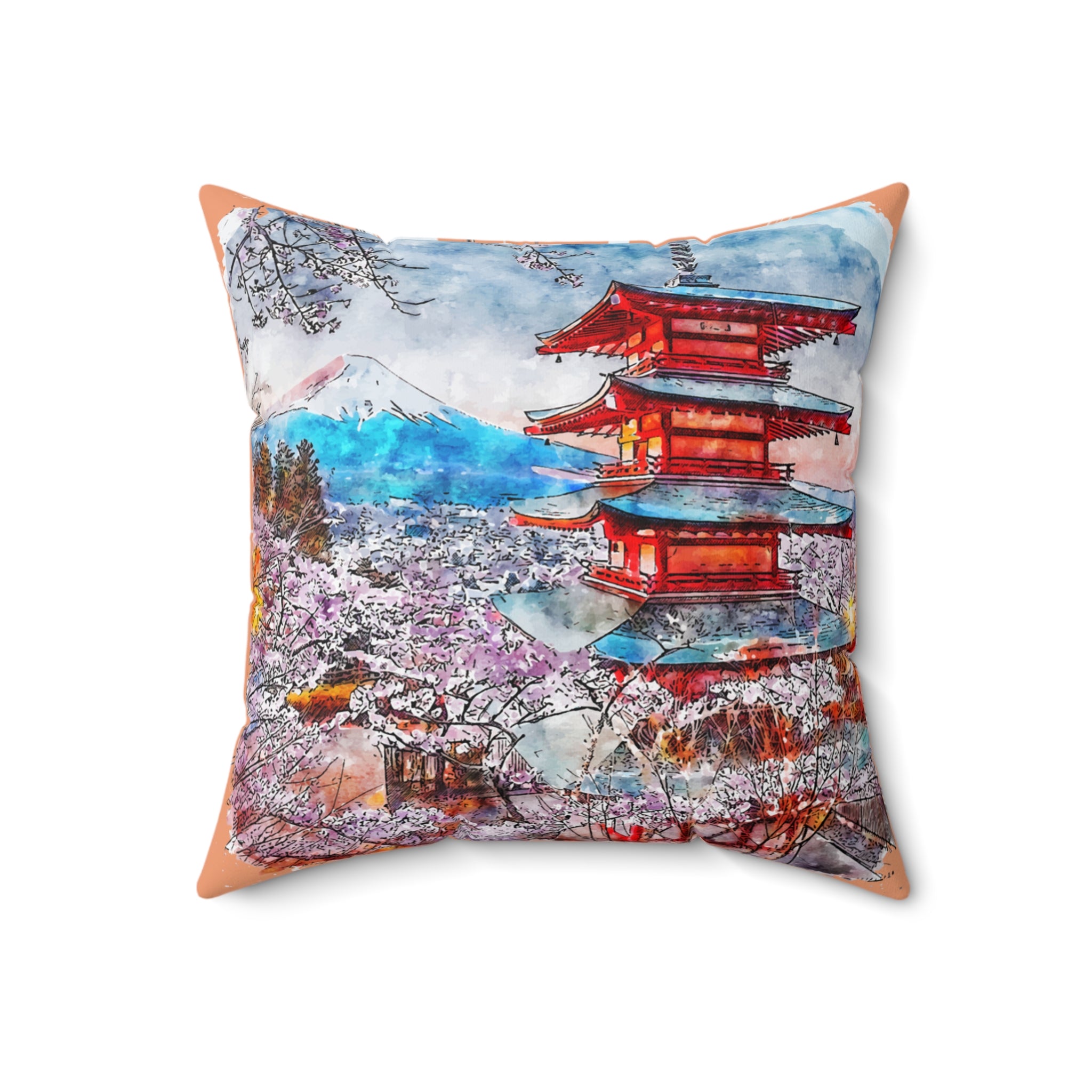 Japan Decor Pillow