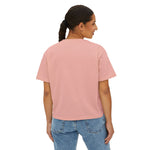 Cute Maltese Dog Boxy Tee — Women's Pet Lover Graphic T-Shirt