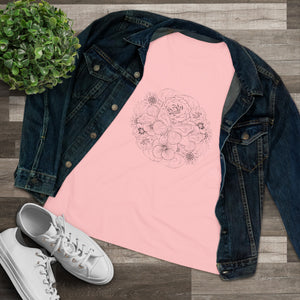 Women's Butterfly Flowers T-shirt