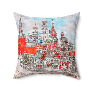 Russia Decor Pillow