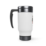 Italy Stainless Steel Travel Mug with Handle, 14oz