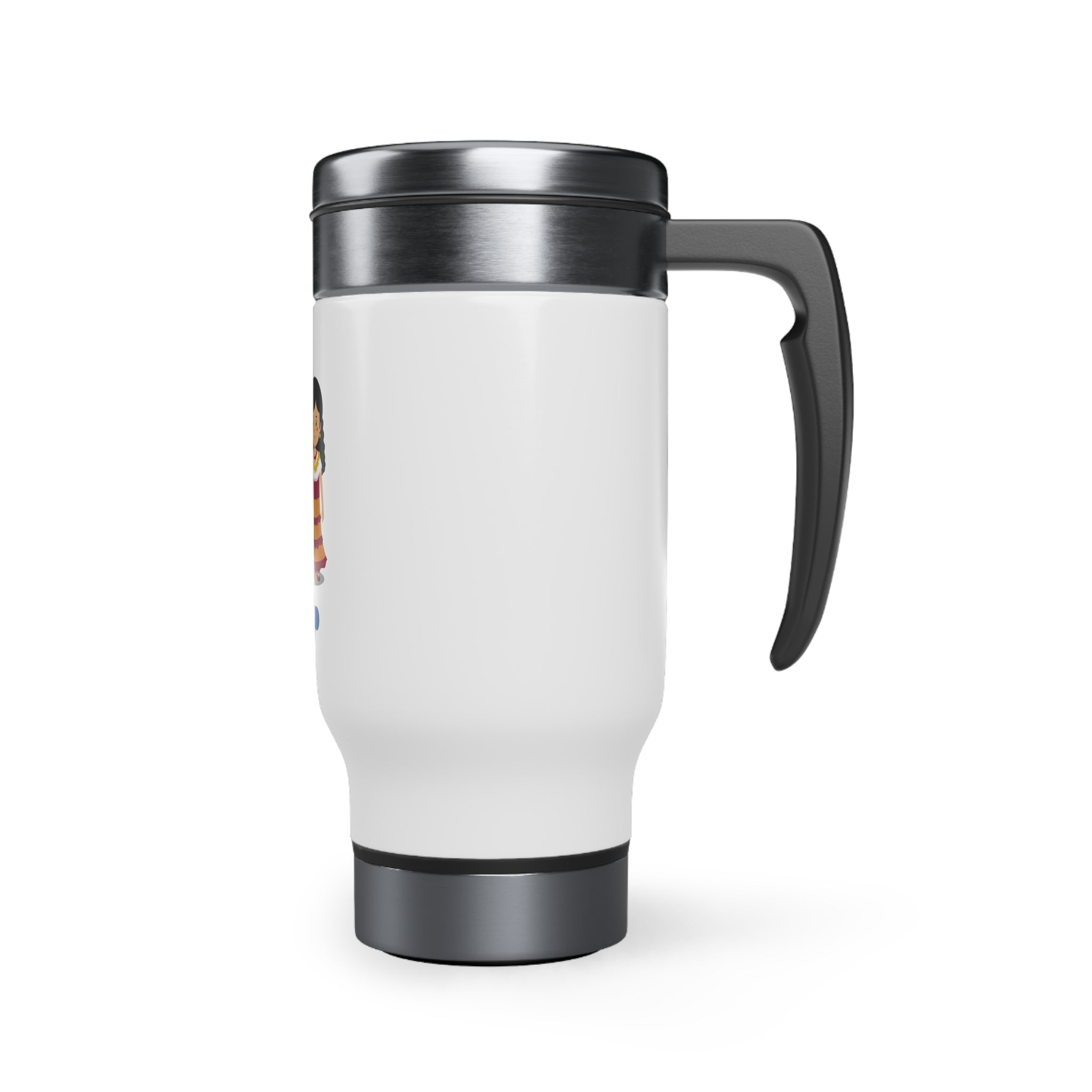 Mexico Stainless Steel Travel Mug with Handle, 14oz