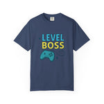 Level Boss Gamer T-Shirt: Perfect for Gamers, Birthday Gifts, Casual Wear, Gaming Events, Level-Up Celebrations