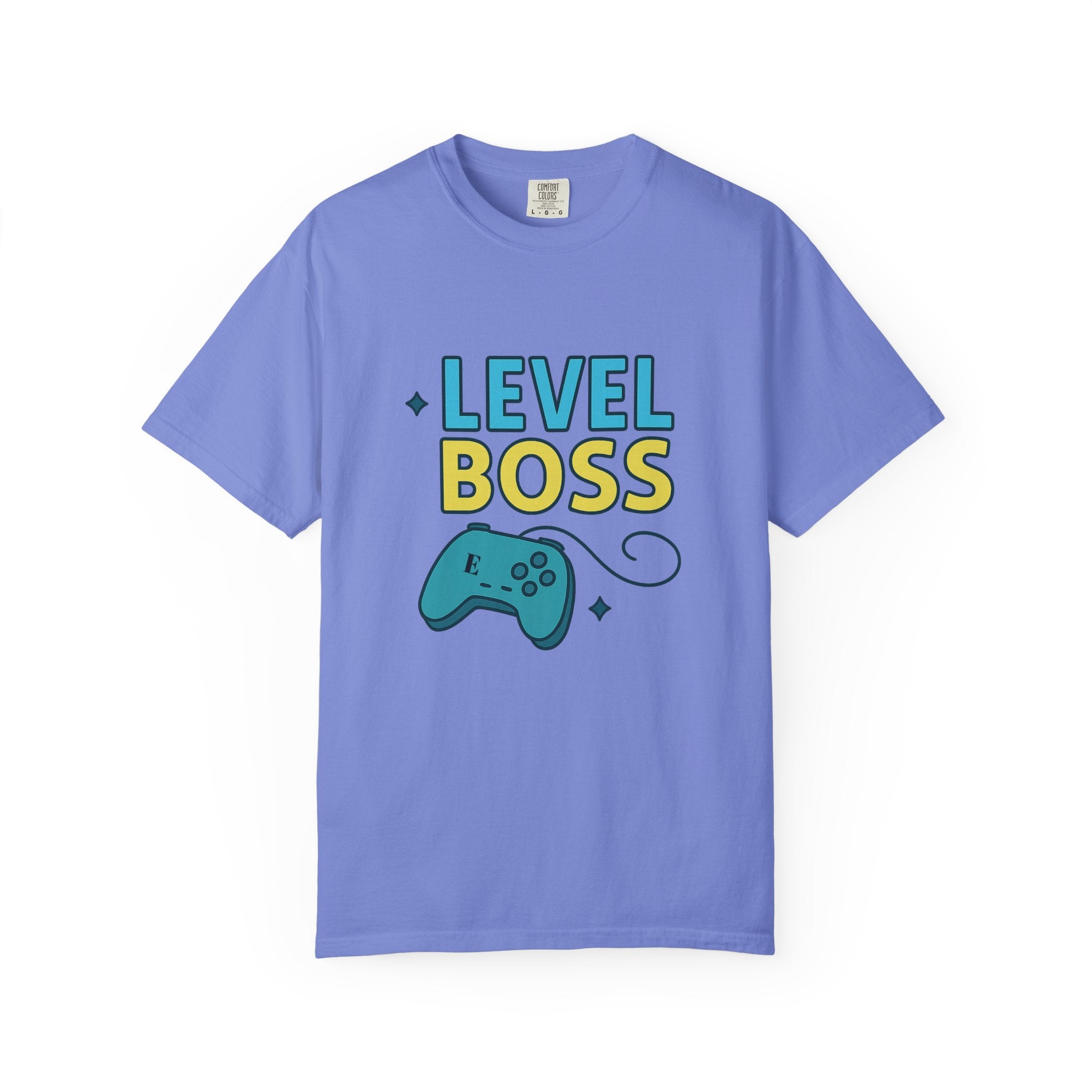 Level Boss Gamer T-Shirt: Perfect for Gamers, Birthday Gifts, Casual Wear, Gaming Events, Level-Up Celebrations
