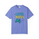 Level Boss Gamer T-Shirt: Perfect for Gamers, Birthday Gifts, Casual Wear, Gaming Events, Level-Up Celebrations