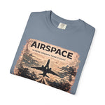 Airspace "Live to Fly" Graphic Tee — Retro Jet Pilot T‑Shirt